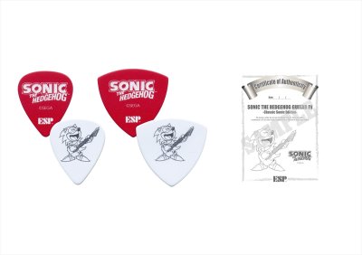 画像3: ESP　SONIC THE HEDGEHOG GUITAR III -Classic Sonic Edition-