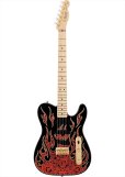 画像1: Fender　James Burton Telecaster Red Paisley Flames (1)