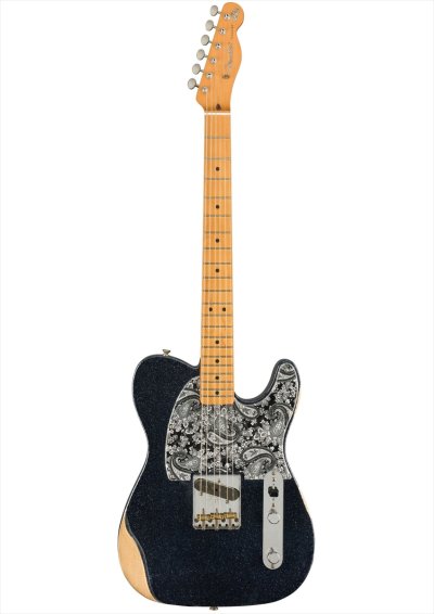 画像1: Fender　Brad Paisley Esquire Black Sparkle