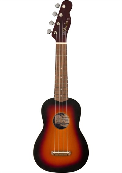 画像2: Fender　Venice Soprano Ukulele 2-Color Sunburst