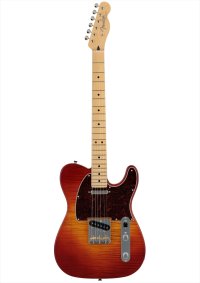 Fender　2024 Collection, Made in Japan Hybrid II Telecaster Flame Sunset Orange Transparent