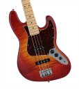 画像4: Fender　2024 Collection, Made in Japan Hybrid II Jazz Bass Flame Sunset Orange Transparent