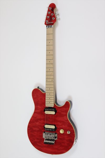 画像1: Sterling by MUSICMAN　SBMM AX40-TRD-M Trans Red