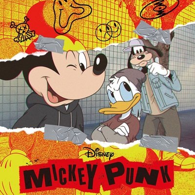 画像1: Disney / ミッキー・パンク