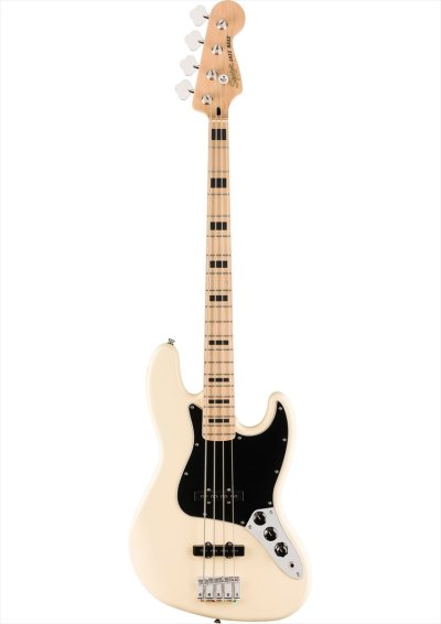 画像1: Squier by Fender　Affinity Series Active Jazz Bass Olympic White