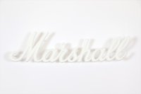 Marshall　LOGO00004 ロゴマーク ホワイト 中