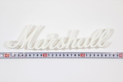 画像3: Marshall　LOGO00005 ロゴマーク ホワイト 大