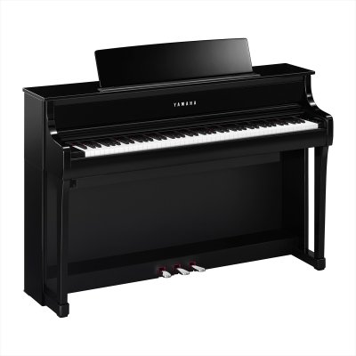 画像1: 【送料別・代引不可・北九州市近辺のみ】YAMAHA　Clavinova CLP-875PE 黒鏡面艶出し