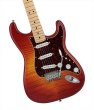 画像4: Fender　2024 Collection, Made in Japan Hybrid II Stratocaster Flame Sunset Orange Transparent (4)