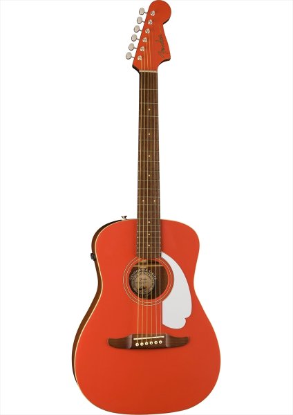 画像1: Fender　Malibu Player Fiesta Red (1)