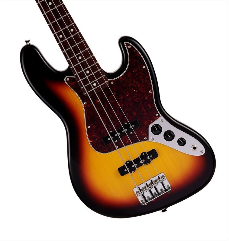 Fender　Made in Japan Junior Collection Jazz Bass 3-Color Sunburst