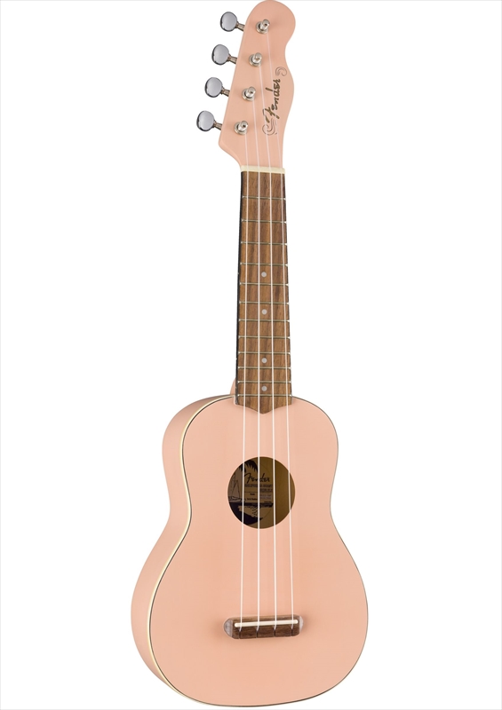 Fender Venice Soprano Ukulele Shell Pink